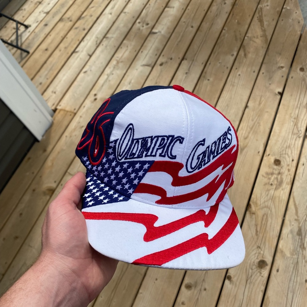 1996 Atlanta Olympics AOP Logo 7 SnapBack